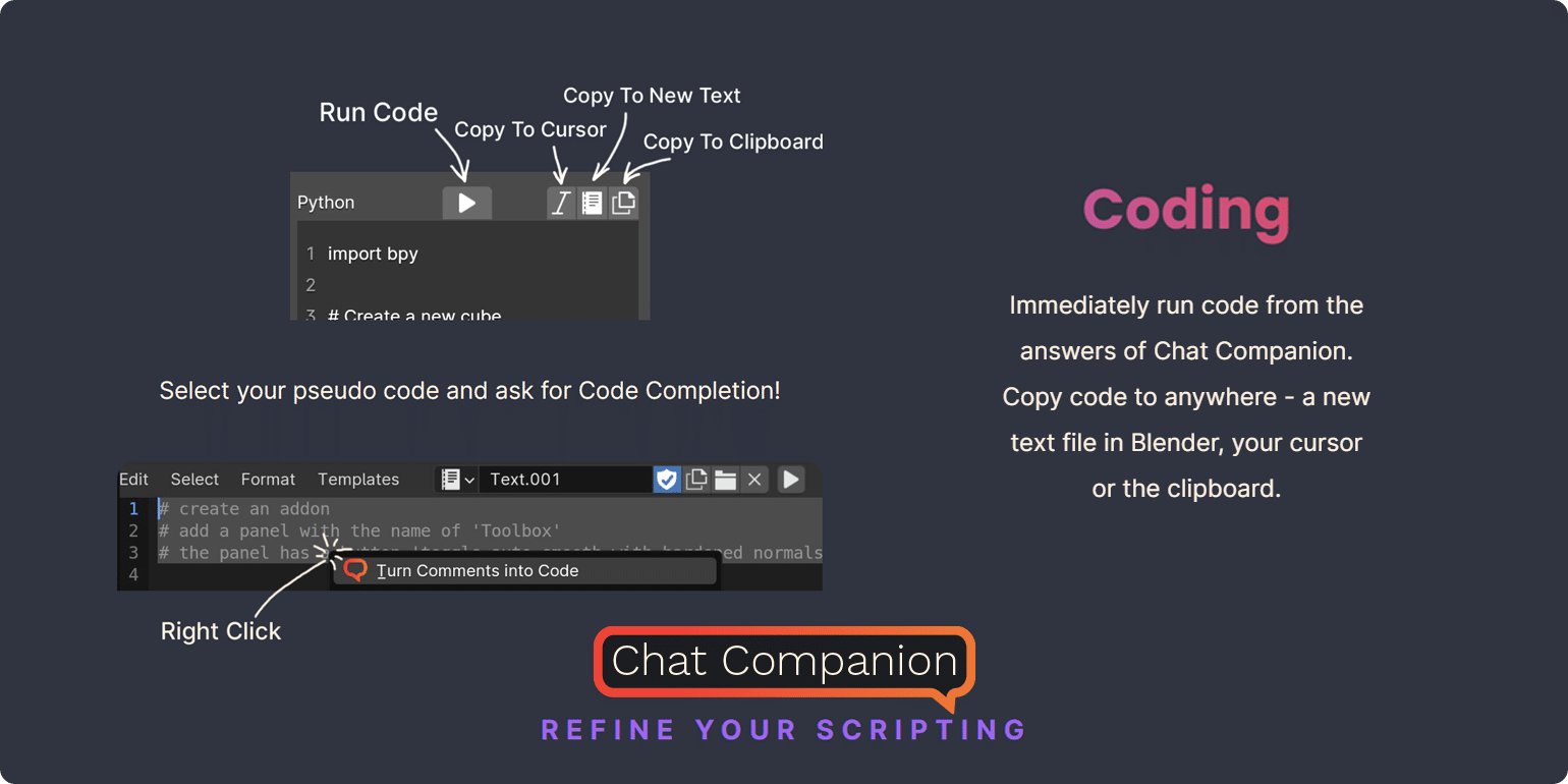 Chat Companion coding